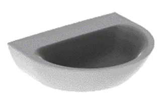 Geberit Renova Waschtisch, 60x48cm ohne Hahnloch, ohne Überlauf, weiß, KeraTect