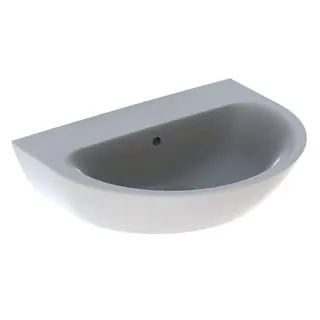 Geberit Renova Waschtisch, 65x50cm ohne Hahnloch, mit Überlauf, weiß – Bild 2
