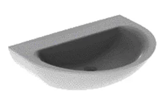 Geberit Renova Waschtisch, 70x52cm ohne Hahnloch, ohne Überlauf, weiß