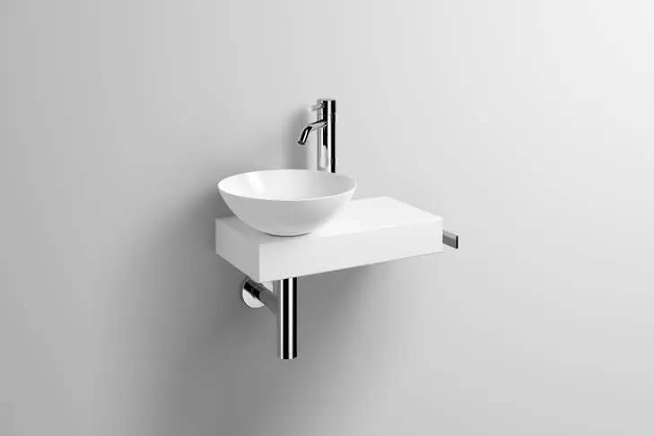 Alape Waschplatz Piccolo Novo 1 5256000 Oyster Matt