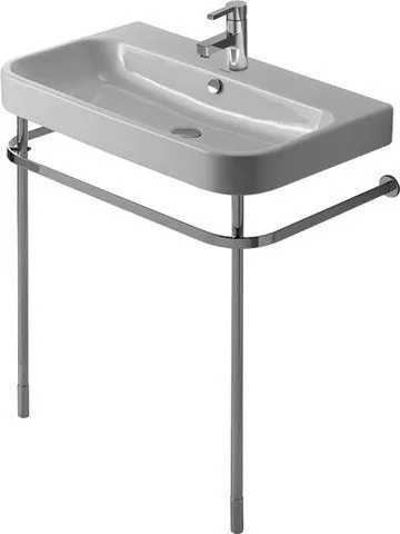 Duravit Metallkonsole Happy D.2, f.WT 231860 höhenverstellbar +50mm,Chrom,