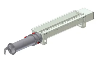 Fröling Schüttgosse 1900 Verlängerung 2840 mm N21