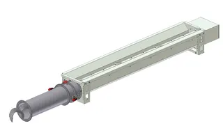 Fröling Schüttgosse 2900 Verlängerung 2340 mm N43