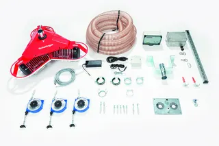 Fröling Pellets-Maulwurf E3 mit Komfortmodul N49