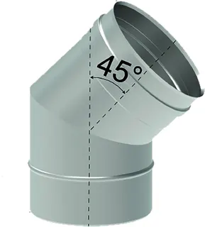 Fröling Bogen 45Grad Dm150