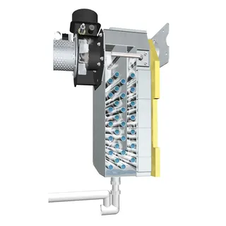 Fröling Brennwert-Waschtisch PE1 Pellet 25