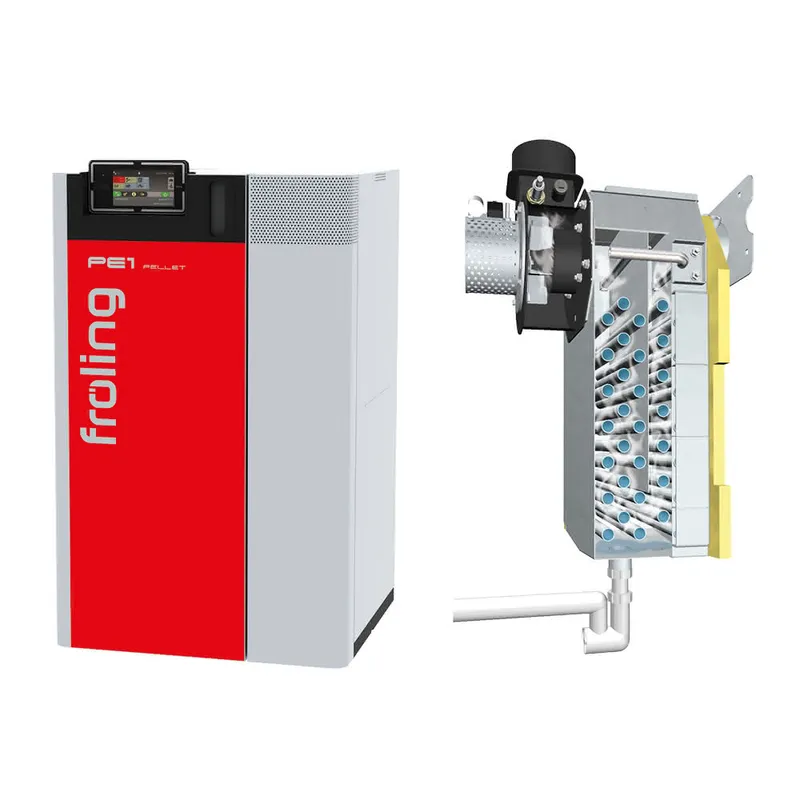 Fröling Pelletskessel PE1 Pellet 20 m. Brennwert