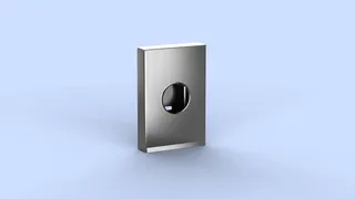 CWS Hygienebeutelhalter für Polybeutel Edelstahl, matt gebürstet, 138x90x23