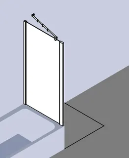 more4YOU Seitenwand Raya TVD 0800x 1750 BV: 775-795 SIMG ESG Opaco Clean – Bild 2