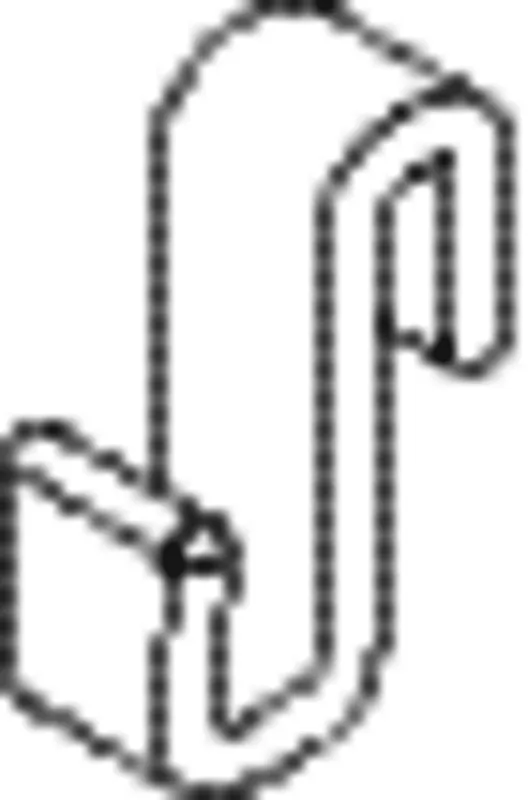 KR Kermi Handtuch-Haken Raya HHHHH Transparente Handtuchhalter-Haken