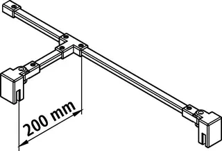 Kermi Stabilisierung Zubehör SSSFW 1200 SIMG – Bild 2