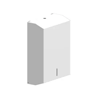 Normbau Nylon Care Falthandtuchspender 0506531 Weiß – Bild 2