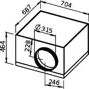 Helios SB EC 315 A SILENTBOX Rohrv.schallged. EC 1-PH 50/60Hz regelb. – Bild 2