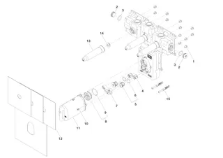Dornbracht xTOOL UP-Thermostatmodul mit 3 Ventilen SERIENNEUTRAL 35534970 – Bild 4