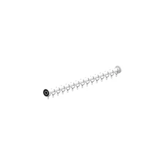 Normbau Nylon Care 400 Duschvorhangstange 0781230 Weiß – Bild 2