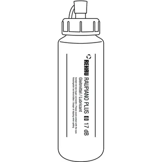 REHAU Gleitmittel Flasche 500 ml, für Steckmuffenverbindung – Bild 2