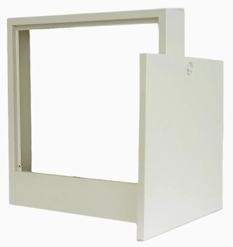 comfort-Gehäuseabdeckung für Aufputz- Schrank Typ A-1,0 beschichtet RAL 9016