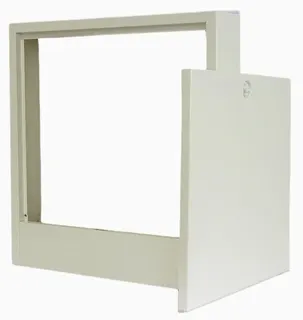 comfort-Gehäuseabdeckung für Aufputz- Schrank Typ A-1,0 beschichtet RAL 9016