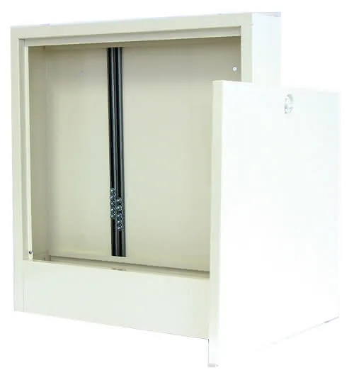 comfort-Verteilerschrank Aufputz Typ A-0,4, 442x620x125, RAL 9016