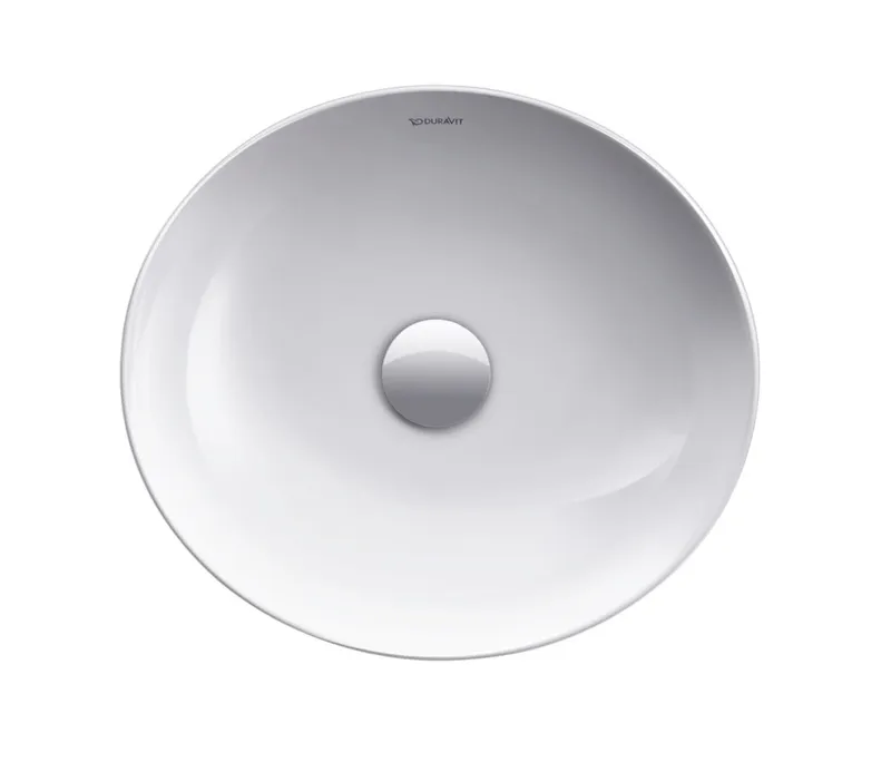 Duravit Aufsatzbecken Cape Cod 400mm Weiß o.Überlauf, o.Hahnlochbank