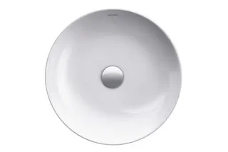 Duravit Aufsatzbecken Cape Cod 430mm Weiß ohne Überlauf, ohne Hahnlochbank