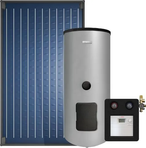 BOSCH Solar-Basic-Paket JUPA SO588 3xSO5000TFV, WS400-5EKP1B, AGS10B-sol100