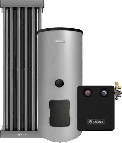 BOSCH Solar-Basic-Paket JUPA SO814 5xVK120-2CPC, WS400-5EKP1B,AGS10B-sol100