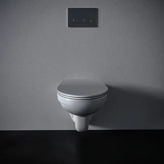 Ideal Standard Wandtiefspül-WC Eurovit, randlos, 355x520x350mm, Weiß – Bild 4