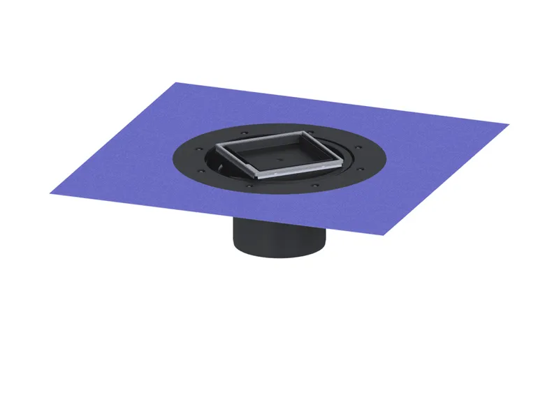 KESSEL-Aufsatzstück Variofix befliesbar, V2A, K 3