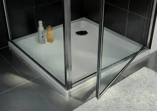 Ideal Standard Quadrat-Brausewanne Hotline Neu, 800x800x80mm, Weiß – Bild 3