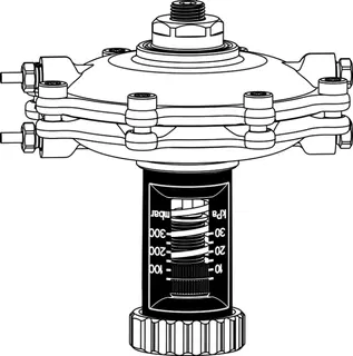TA Differenzdruckregler für TA-Multi Einstellbar von 50 - 300 mbar – Bild 3