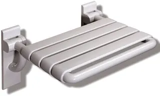 HEWI Klappsitz m.Gabelgelenk Ser 801, B:478 mm, H:259 mm, T:428 mm anthrazitgr – Bild 2