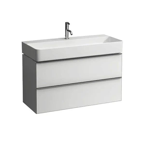 Laufen WTU SPACE 408x933x500 2 Schubl m.Griff f.WT H810287 weiß matt