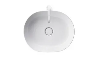 Duravit Aufsatzbecken Luv 500x350mm geschliffen, o.ÜL, o.HLB, weiß