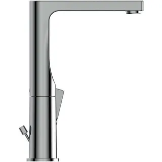 IS WT-Armatur Edge, 5 l/min, m.Ablgarn., m.hohem schwenkb.Ausl.,Ausld.140mm,Chrom