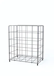 CWS Paradise Stainless Steel PaperBasket 20 l, HxBxT 360x300x180 mm, Edelstahl