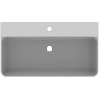 Ideal Standard Waschtisch Conca 1 Hahnloch mit Überlauf 800x450x165mm Weiß – Bild 2