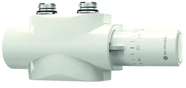 HEIMEIER Multilux 4-Eclipse-Set Halo Automatische Durchflussregelung, weiß