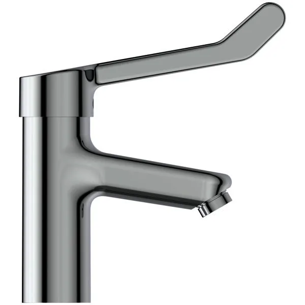 Ideal Standard Waschtisch-Armatur Ceraplus m.Klinikhebel o.Ablgarn. Ausld. 112mm Chrom