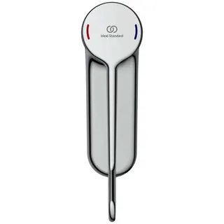 Ideal Standard Waschtisch-Armatur Ceraplus m.Klinikhebel o.Ablgarn. Ausld. 112mm Chrom – Bild 2