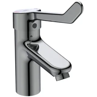 Ideal Standard Waschtisch-Armatur Ceraplus m.Klinikhebel o.Ablgarn. Ausld. 112mm Chrom – Bild 3