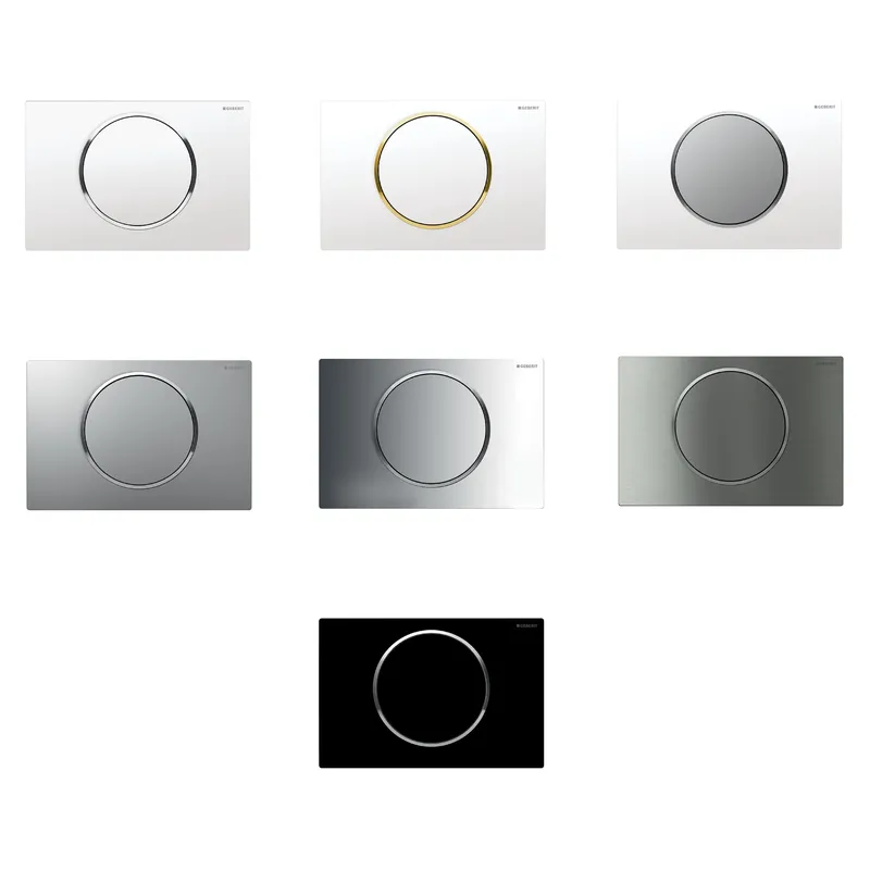 Geberit Sigma10 Betätigungsplatte für 1-Mengen-Spülung (versch. Farben)