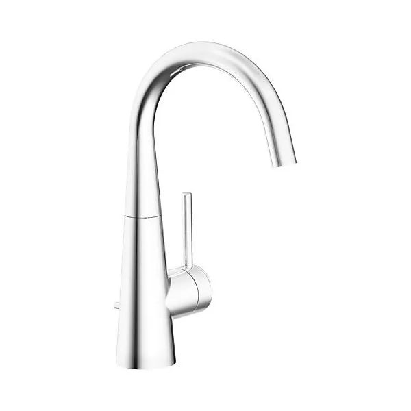 Hansa Designo Waschtisch Armatur für offene Heißwasserbereiter verchromt