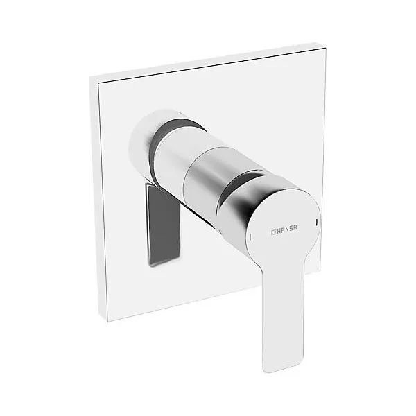 Hansa Ligna Fertigset Unterputz Brausearmatur (chrom), eckige Rosette