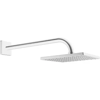 Hansa Hansaviva Kopfbrause quadratisch 200x200, mit Brausearm, 0418 (chrom)