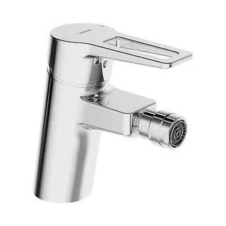 Hansa Twist Bidet Armatur für Sitzwaschbecken, Bügelhebel, verchromt