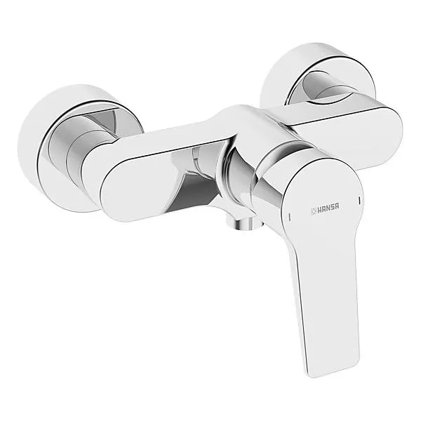 Hansa Twist Aufputz Brausearmatur mit Vollhebel verchromt