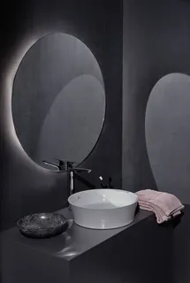 Ideal Standard Schale Ipalyss, ohne Hahnloch, ohne Überlauf, 400x400x120mm, Weiß – Bild 4