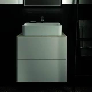 Ideal Standard Waschtisch-Unterschrank Conca, 2 Auszüge, o.Platte, 600x505x540mm, Weiß – Bild 4