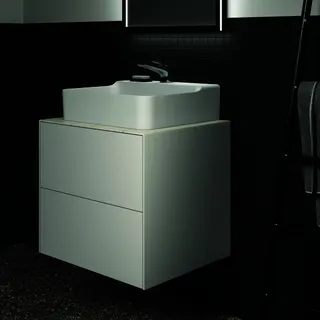Ideal Standard Waschtisch-Unterschrank Conca, 2 Auszüge, o.Platte, 600x505x540mm, Weiß – Bild 5